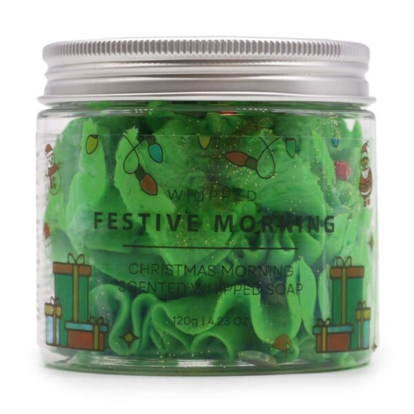 Ancient Wisdom Festive Morning Whipped Soap 120g
