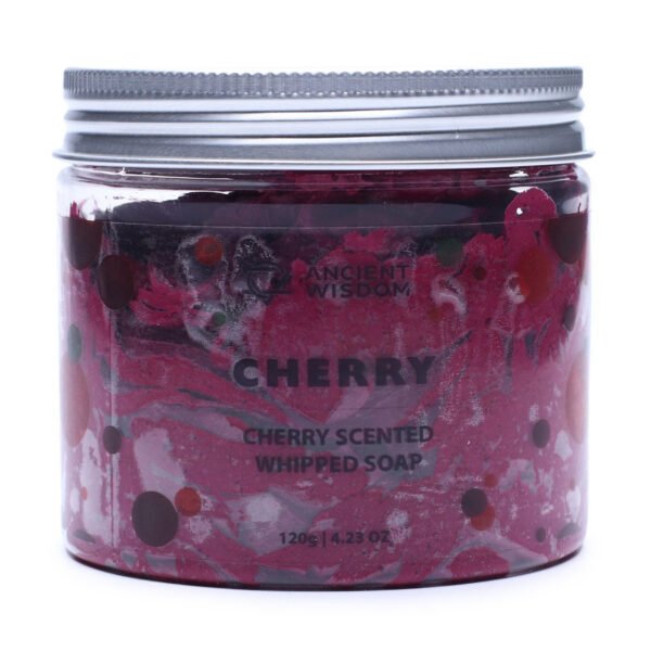 Ancient Wisdom Cherry Scented Whipped Soap 120g