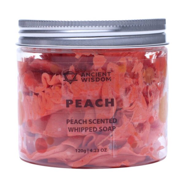 Ancient Wisdom Peach Scented Whipped Soap 120g
