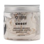 Ancient Wisdom Ghost Bergamot, Orange & Sandalwood Scented Whipped Soap 120g