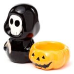 Ancient Wisdom Ceramic Skull Boy Tea Light Candle Holder - Image 6