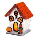 Ancient Wisdom Spooky Spider Pumpkin Witch Halloween House LED Decoration - Image 5