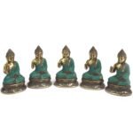 Ancient Wisdom Mini Hand Up Sitting Buddha Ornaments