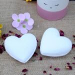 Ancient Wisdom Coconut Love Heart Bath Bomb - Image 4