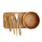 Ancient Wisdom Wooden Spa Clay/Wax Application Set - Image 8