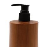 Ancient Wisdom Natural Teakwood Taper Soap Dispenser - Image 6