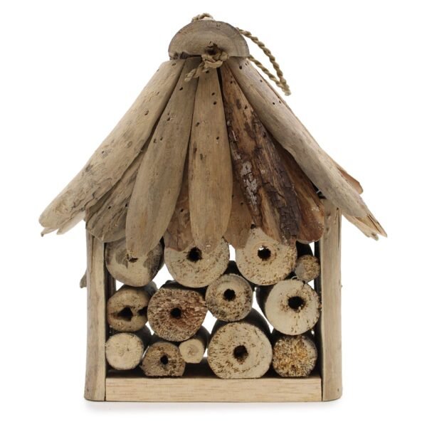 Ancient Wisdom Handcrafted Driftwood Bee & Insect Box