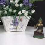 Ancient Wisdom Mini Hand Up Sitting Buddha Ornaments - Image 3