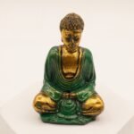 Ancient Wisdom Set of 6 Gold Mini Buddha Statues (Assorted Colours) - Image 4