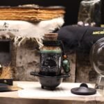 Ancient Witch Bath Spell Potion & Aventurine Crystal Amulet - Prosperity - Image 4