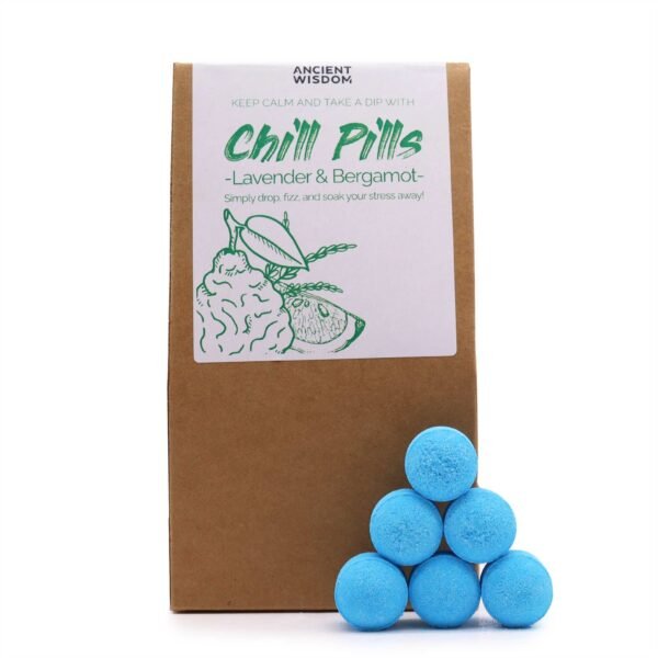 Ancient Wisdom Chill Pills Lavender & Bergamot Gift Pack 350g