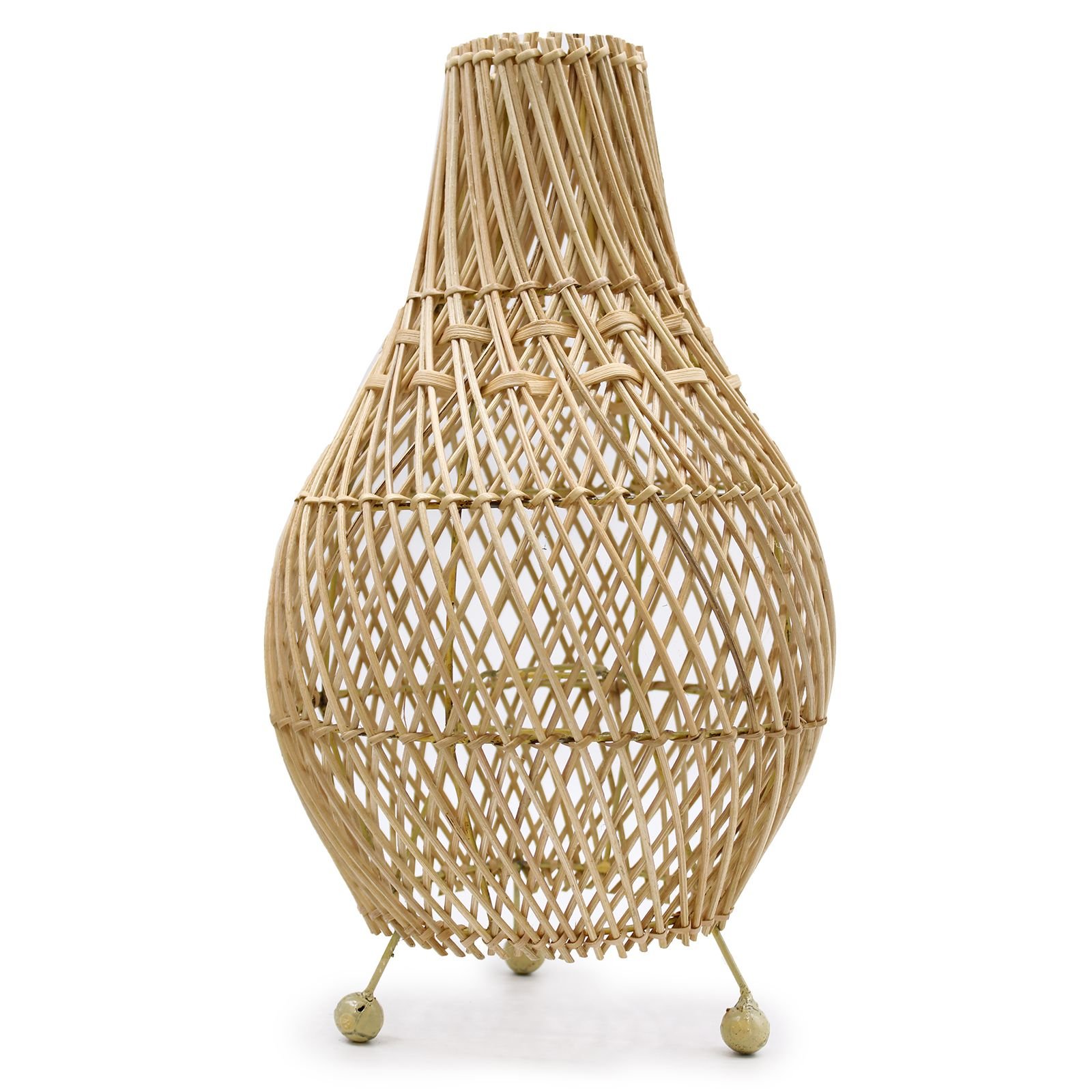 bG9jYWw6Ly9tZWRpYS85Si9BRS82MFIzMEMxSDZDU0tBRTlKLzA5MWNhYTY4LmpwZWc.jpg Ancient Wisdom Natural Rattan Table Lamp - Image 1