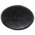 Ancient Wisdom Black Oval Marble Soap Dish - Image 2