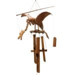 Ancient Wisdom Coconut Dragon Wind Chime