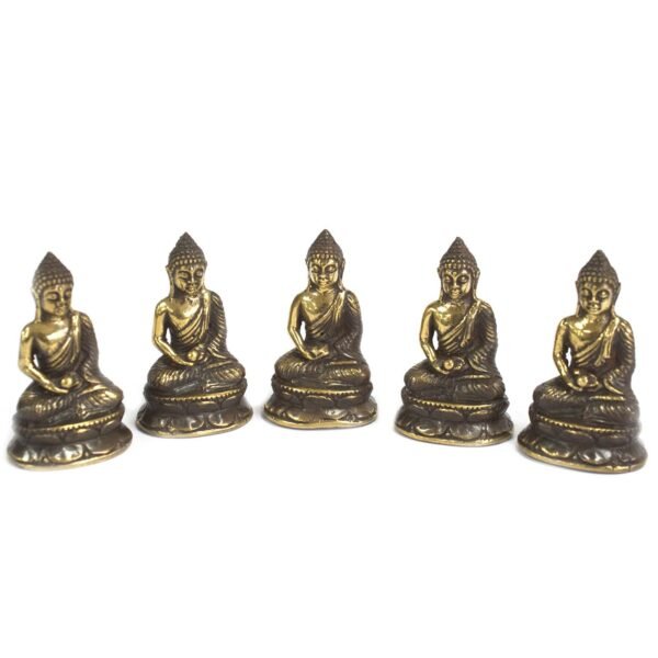Ancient Wisdom Mini Meditating Sitting Buddha Ornaments