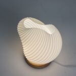 Ancient Wisdom Shell Twisted New Wave USB Lamp - Image 3