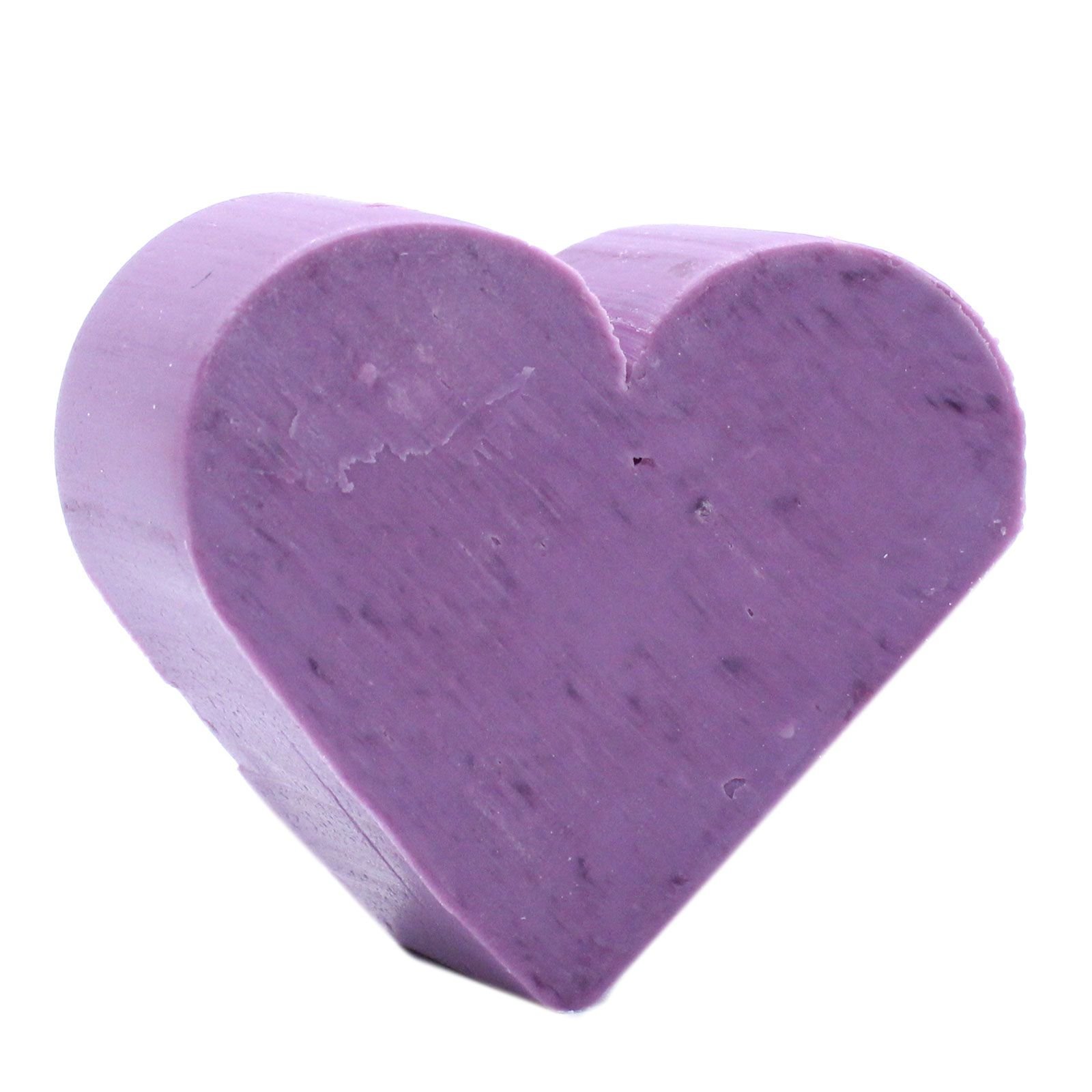 bG9jYWw6Ly9tZWRpYS85Sy8yRS82MFIzMEMxRzZDVEsyRTlLL2I4ZDRlYjAxLmpwZWc.jpg Ancient Wisdom Lavender Heart Shaped Guest Soap (10 Pack) - Image 1