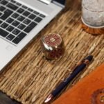 Ancient Wisdom Feng Shui Fortune - Red & Brass Prosperity Cube - Flat - Image 4