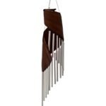 Ancient Wisdom Chocolate Handcrafted Coconut Leaf Wind Chime