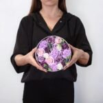 Ancient Wisdom Soap Lavender Rose & Carnation Flowers Round Box - Image 2