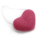 Ancient Wisdom Konjac Heart Sponge - Rose - Image 3