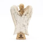 Ancient Wisdom Wooden 15cm New Hati-Hati Peace Angel - Image 2