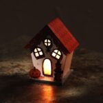 Ancient Wisdom Spooky Spider Pumpkin Witch Halloween House LED Decoration - Image 2