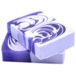 Ancient Wisdom Handcrafted Lilac Soap Slice 100g - Image 3