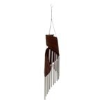 Ancient Wisdom Chocolate Handcrafted Coconut Leaf Wind Chime - Image 4