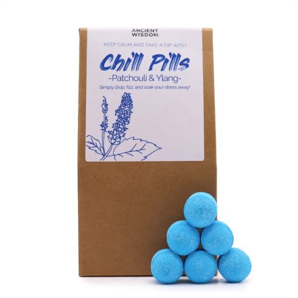 Ancient Wisdom Chill Pills Patchouli & Ylang Gift Pack 350g