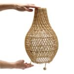 Ancient Wisdom Natural Rattan Table Lamp - Image 3
