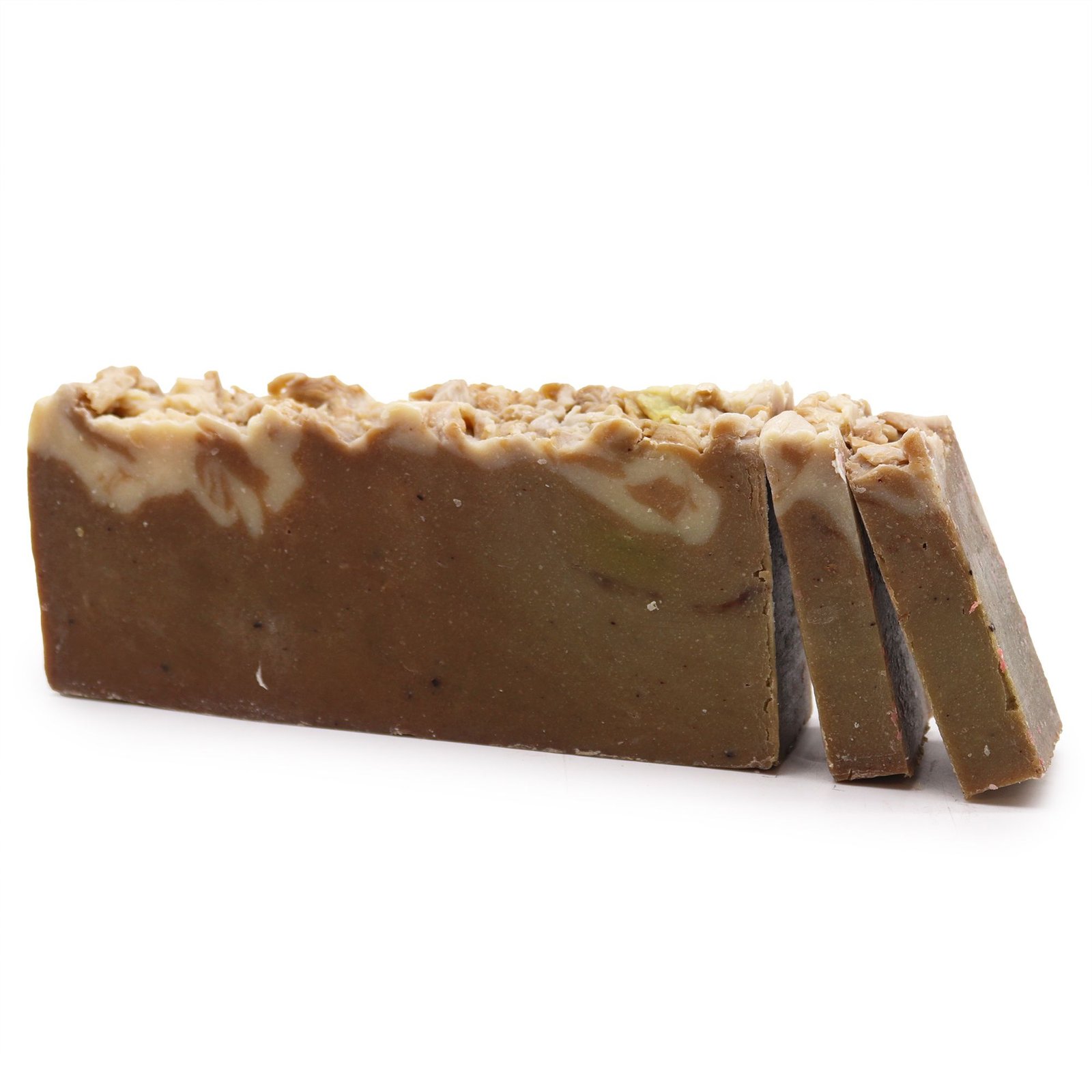 bG9jYWw6Ly9tZWRpYS85TS9KRS82MFIzMEMxRzY4V0tKRTlNLzk3MjY1OTFmLmpwZWc.jpg Ancient Wisdom Chocolate Olive Oil Soap Loaf - Image 1
