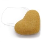 Ancient Wisdom Konjac Heart Sponge - Peach - Image 3