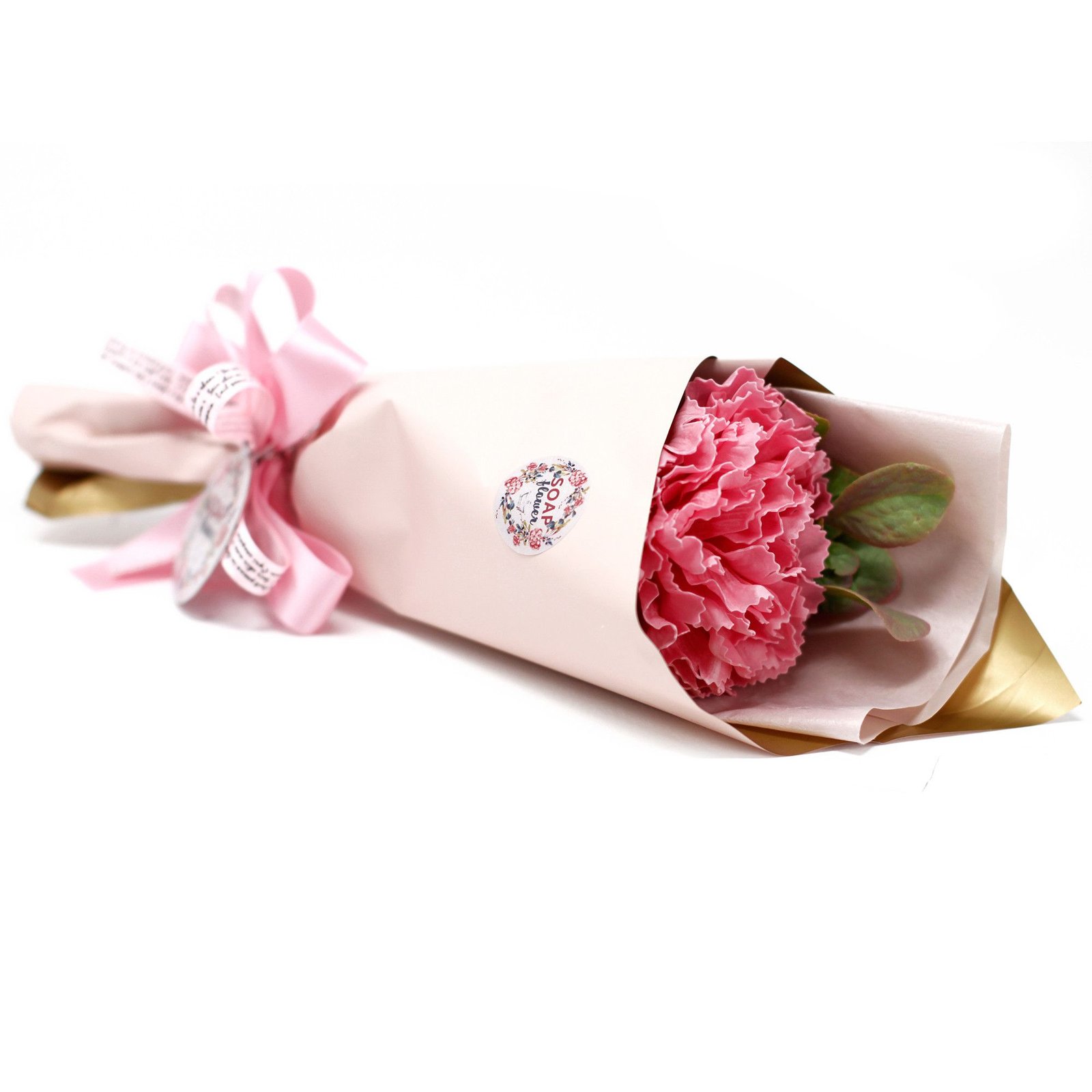 bG9jYWw6Ly9tZWRpYS85Ti80RS82MFIzMEMxRzZNVjM0RTlOLzQwYjViMWM1LmpwZWc.jpg Ancient Wisdom Single Carnation Bouquet Soap Flower - Image 1