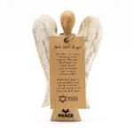 Ancient Wisdom Wooden 15cm New Hati-Hati Peace Angel - Image 3