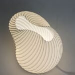 Ancient Wisdom Shell Twisted New Wave USB Lamp - Image 5