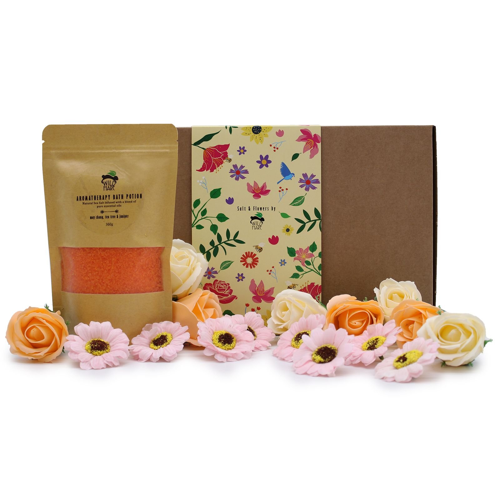 bG9jYWw6Ly9tZWRpYS85Ti8wRS82MFIzMEMxRzZSVjMwRTlOLzBmYmQ2MTViLmpwZWc.jpg Ancient Wisdom Total Detox Salt Soak & Flowers Set - Image 1