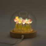 Ancient Wisdom LED Floral Glow Garden Dome Light – 20 Multi Tulips - Image 3