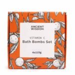 Ancient Wisdom Aromatherapy Quartet Set of 4 Vitamin C Bath Bombs - Image 6