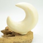 Ancient Wisdom DriftGlow Crackle Half Moon Shade Lamp - Image 10