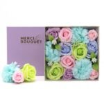 Ancient Wisdom Soap Blue Flowers Baby Blessings Square Box - Image 4
