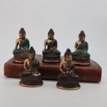 Ancient Wisdom Mini Meditating Sitting Buddha Ornaments - Image 3