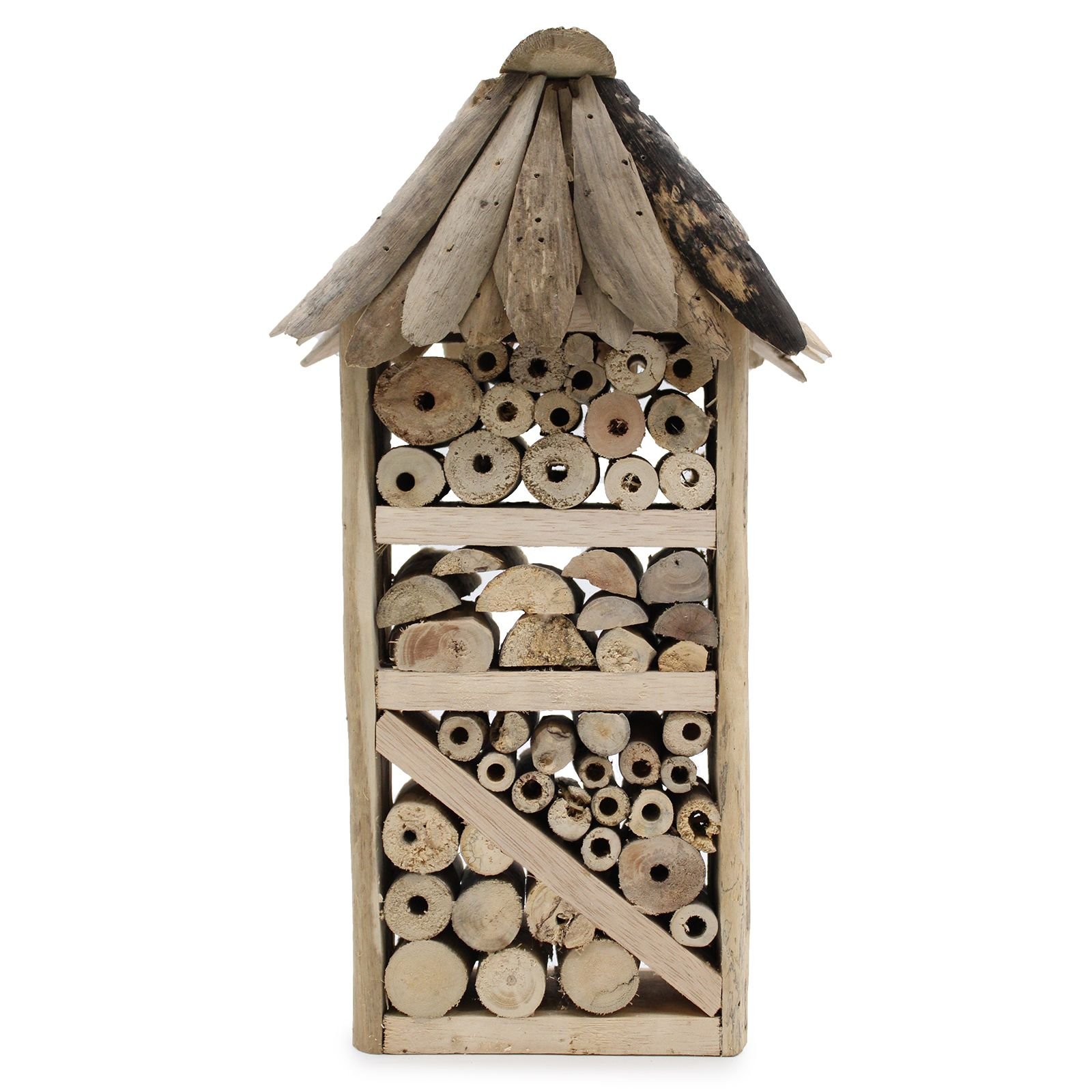 bG9jYWw6Ly9tZWRpYS85UC82RS82MFIzMEMxRzZSVDM2RTlQL2FiNjNkZjM3LmpwZWc.jpg Ancient Wisdom Handcrafted Driftwood Bee & Insect Highrise Box - Image 1