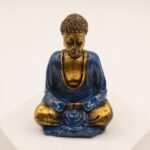 Ancient Wisdom Set of 6 Gold Mini Buddha Statues (Assorted Colours) - Image 8