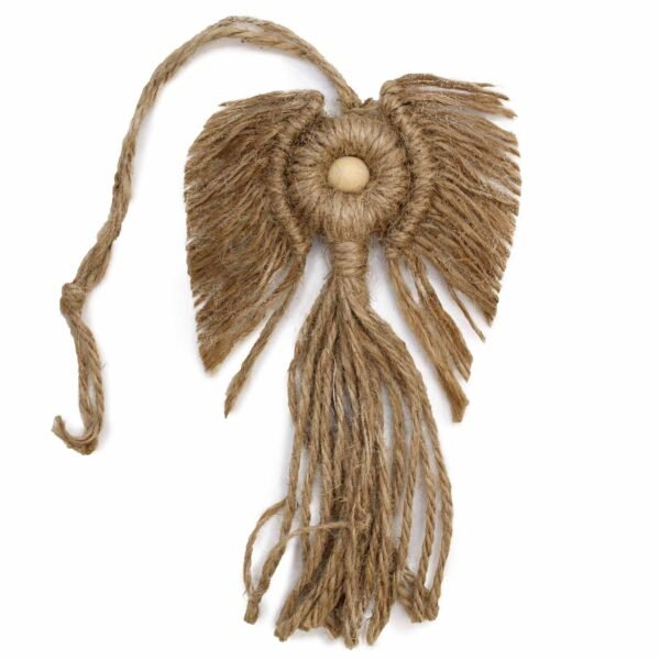 Ancient Wisdom Macrame Indonesian Cotton Rebel Guardian Angel + Gift Box