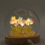 Ancient Wisdom LED Floral Glow Garden Dome Light – 20 Multi Tulips - Image 2