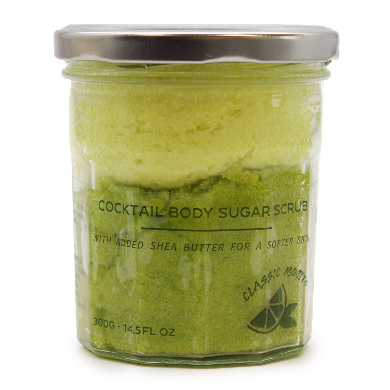 bG9jYWw6Ly9tZWRpYS85UC9BRS82MFIzMEMxRzZSVDNBRTlQLzcwNDAxZDQ1LmpwZWc.jpg Ancient Wisdom Fragranced Classic Mojito Sugar Body Scrub 300g - Image 1