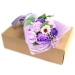 Ancient Wisdom Boxed Hand Soap Purple Flower Bouquet - Image 2