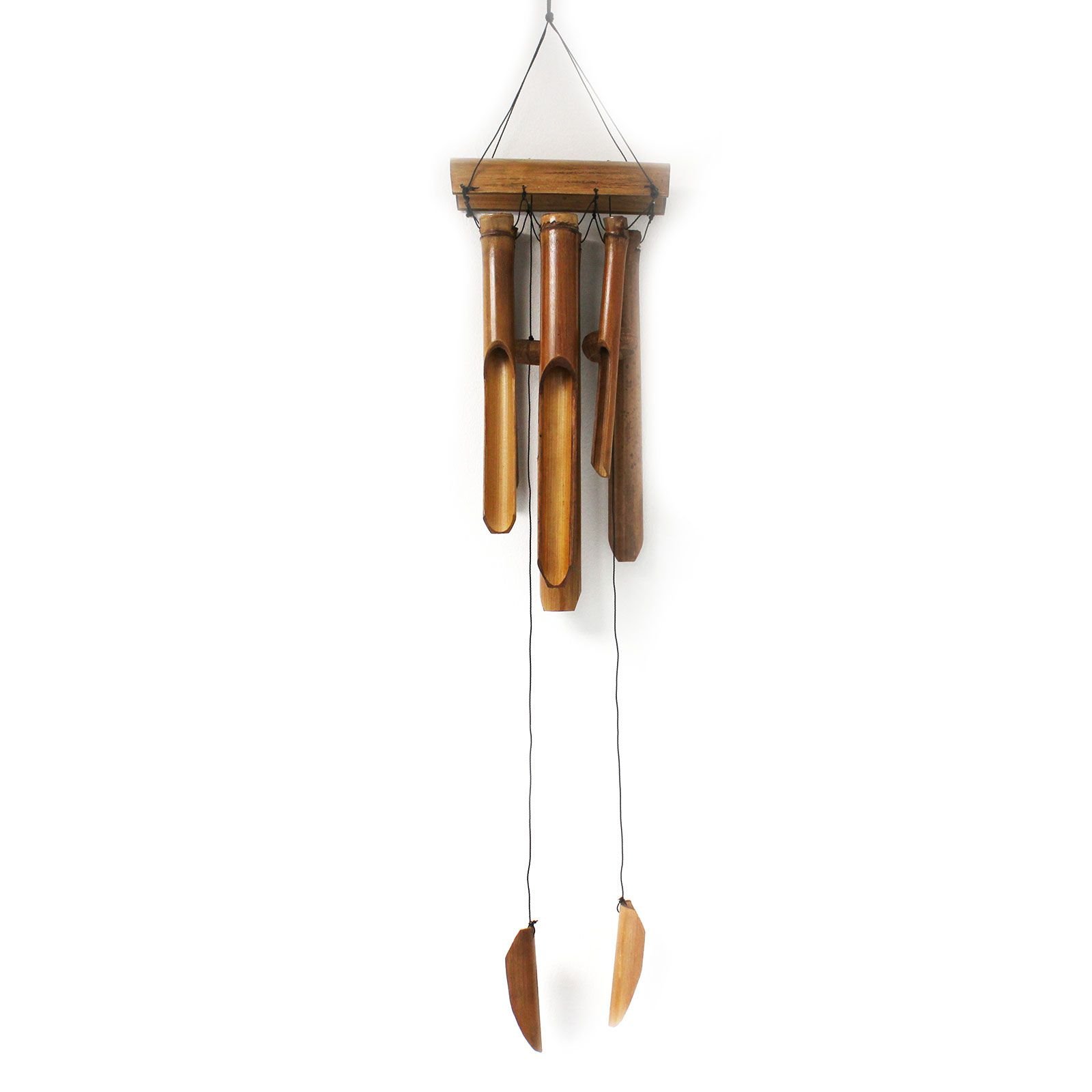 bG9jYWw6Ly9tZWRpYS85US9KQy82MFIzMEMxRzZSUjNKQzlRLzY5ZDBmNjhmLmpwZWc.jpg Ancient Wisdom Natural Finish 6 Large Tubes Bamboo Wind Chime - Image 1