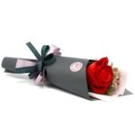 Ancient Wisdom Single Rose Bouquet Soap Flower